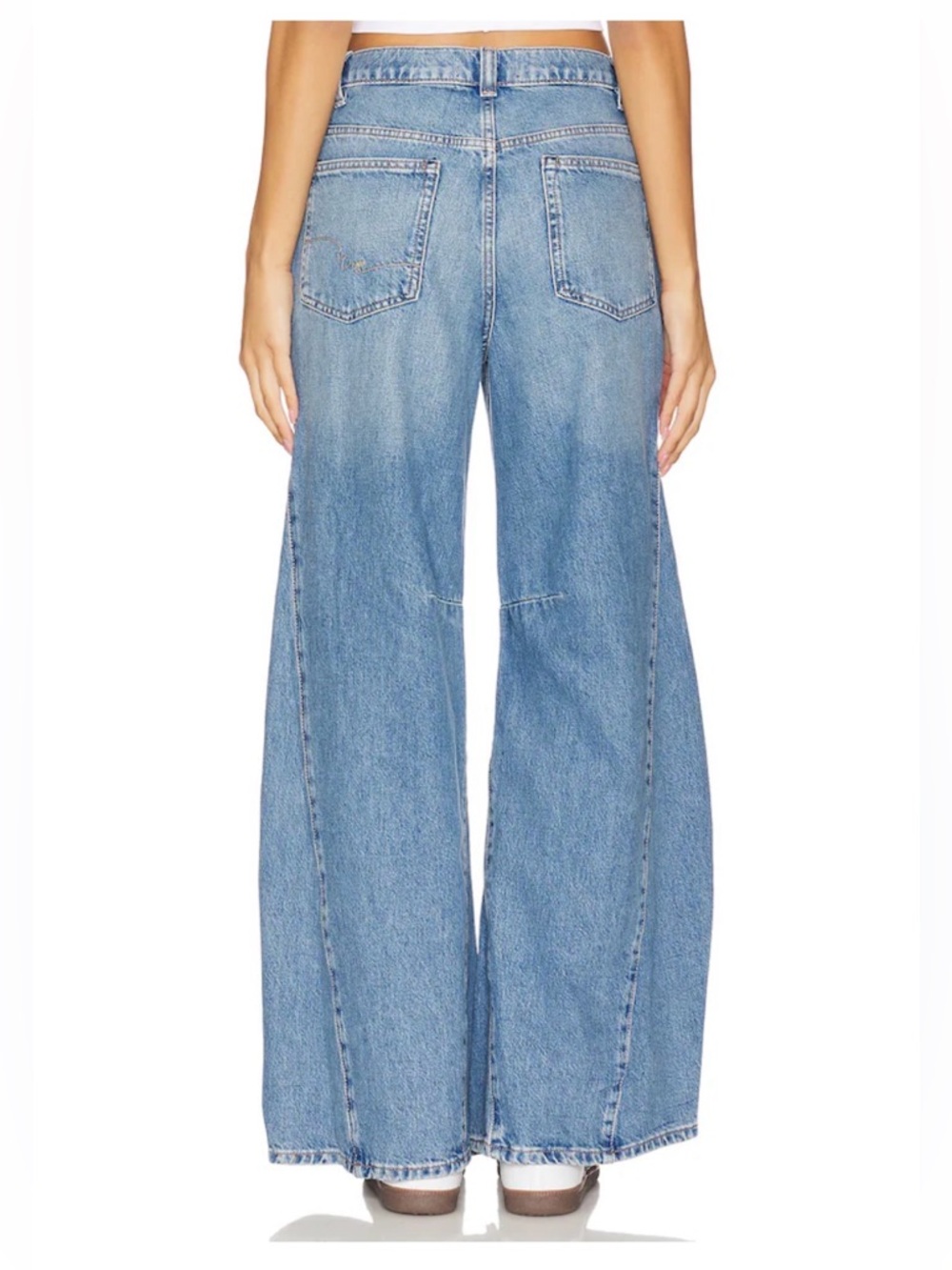 BNWT Free People We The Free Eden High Slouchy Wide Leg Jeans size 25 $148USD - Picture 5 of 10
